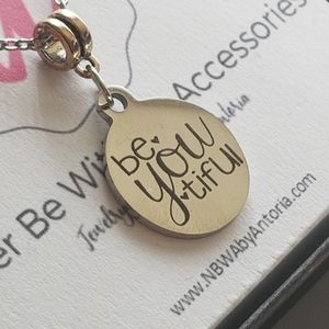 Be"YOU"tiful Stainless Steel Necklace